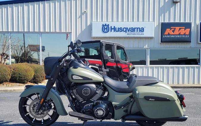 2025 Indian Motorcycle® Springfield ® Dark Horse® Moss Green Smoke