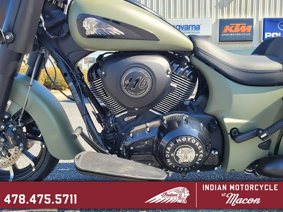 2025 Indian Motorcycle® Springfield ® Dark Horse® Moss Green Smoke
