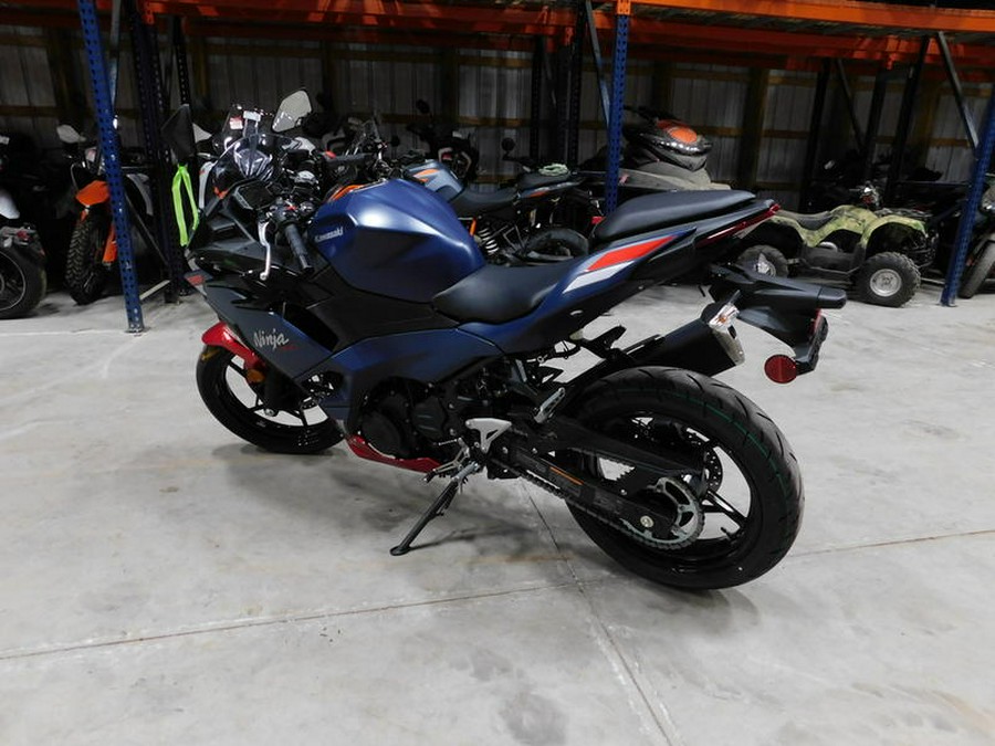 2026 Kawasaki Ninja® 500 ABS Metallic Matte Twilight Blue