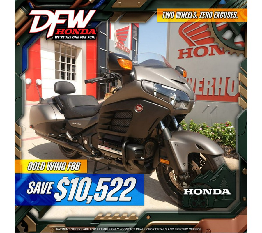 2016 Honda Gold Wing® F6B Deluxe