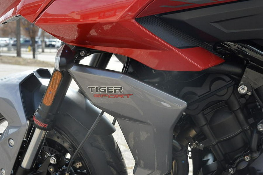 2023 Triumph Tiger Sport 660 Korosi Red / Graphite