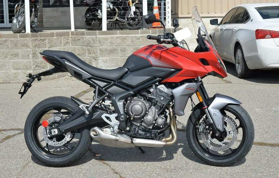 2023 Triumph Tiger Sport 660 Korosi Red / Graphite