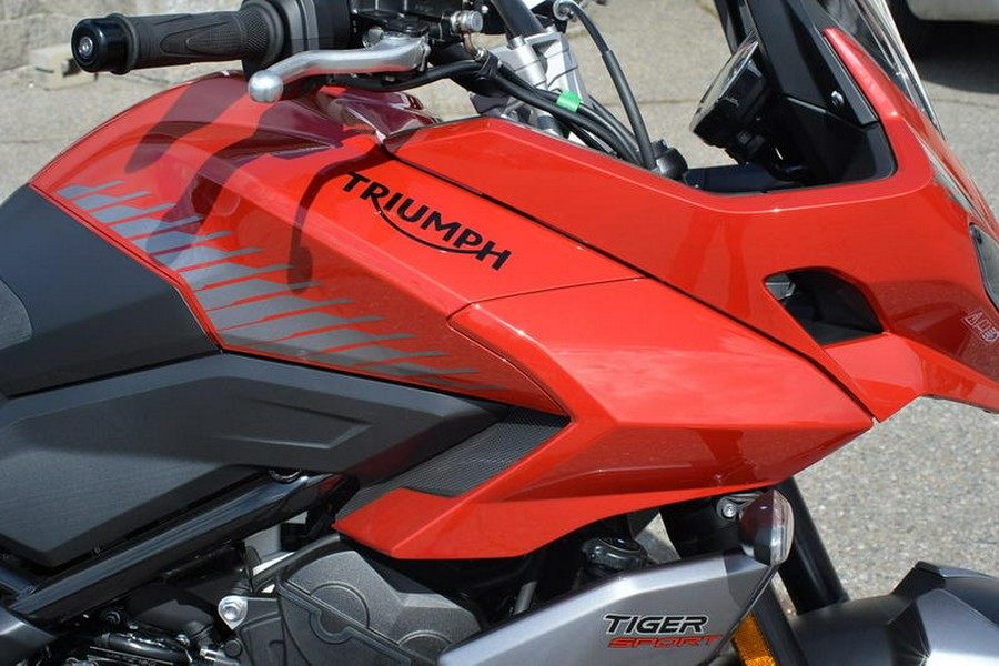 2023 Triumph Tiger Sport 660 Korosi Red / Graphite