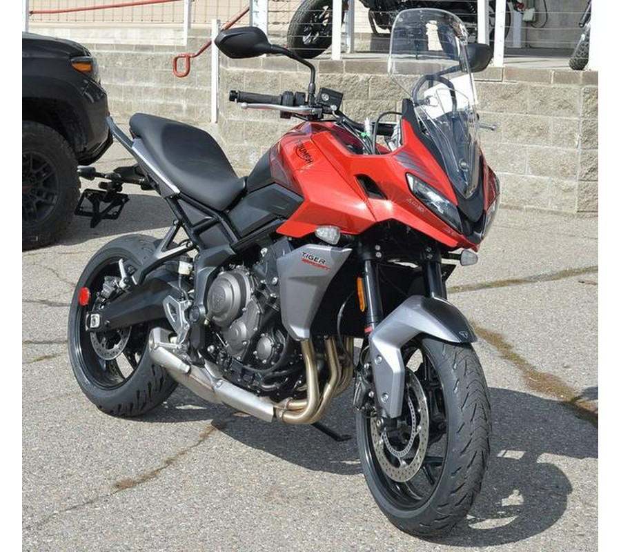 2023 Triumph Tiger Sport 660 Korosi Red / Graphite