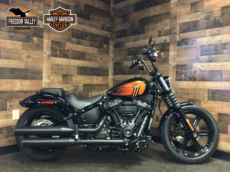 2023 HarleyDavidson® Street Bob® 114 Black FXBBS for sale in