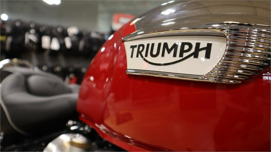 2023 Triumph Bonneville Speedmaster Chrome Edition Diablo Red