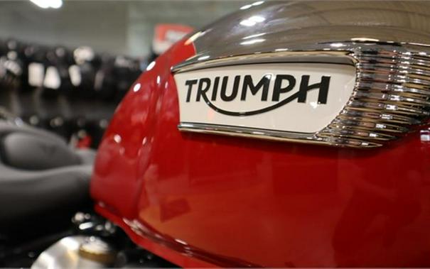 2023 Triumph Bonneville Speedmaster Chrome Edition Diablo Red