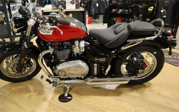 2023 Triumph Bonneville Speedmaster Chrome Edition Diablo Red