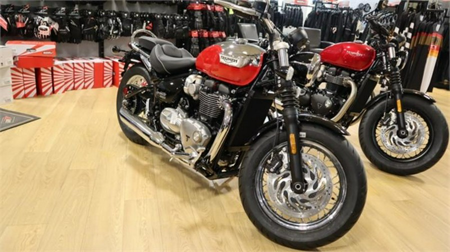 2023 Triumph Bonneville Speedmaster Chrome Edition Diablo Red