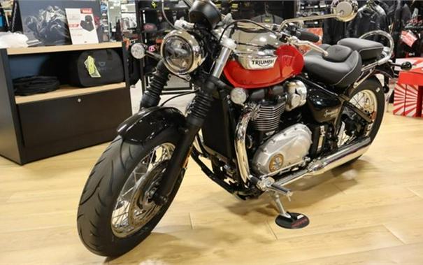 2023 Triumph Bonneville Speedmaster Chrome Edition Diablo Red