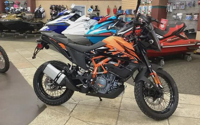 New 2024 KTM 390 ADVENTURE SPOKE W ORANGE