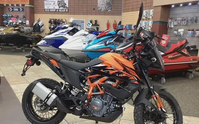 New 2024 KTM 390 ADVENTURE SPOKE W ORANGE