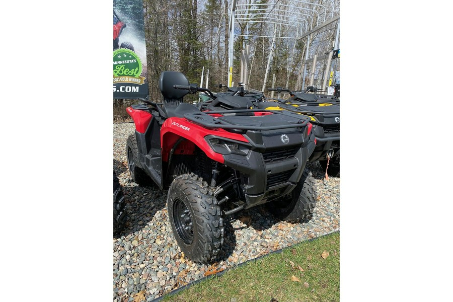 2024 Can-Am Outlander Max DPS 700 Gray/Red