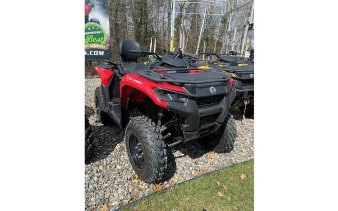 2024 Can-Am Outlander Max DPS 700 Gray/Red