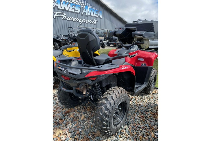 2024 Can-Am Outlander Max DPS 700 Gray/Red