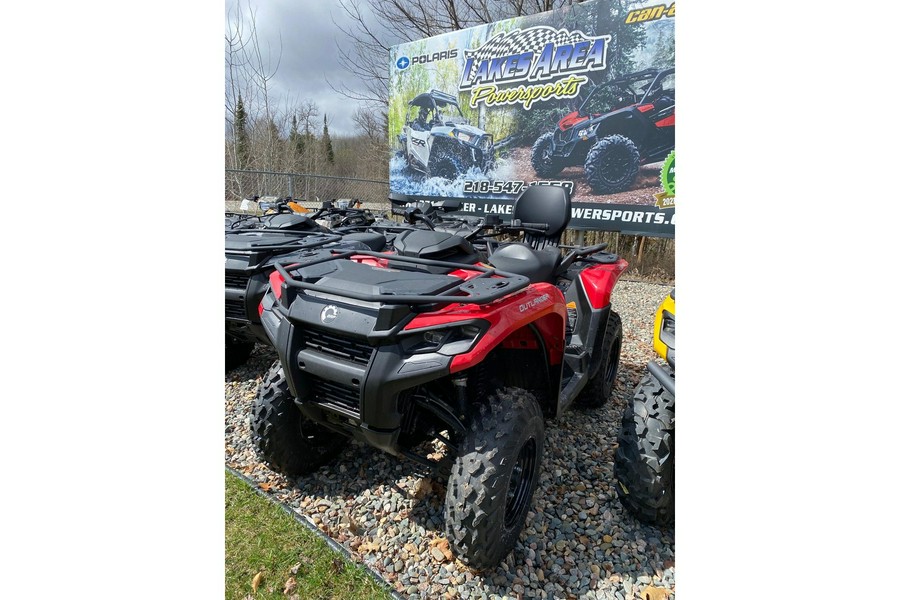 2024 Can-Am Outlander Max DPS 700 Gray/Red