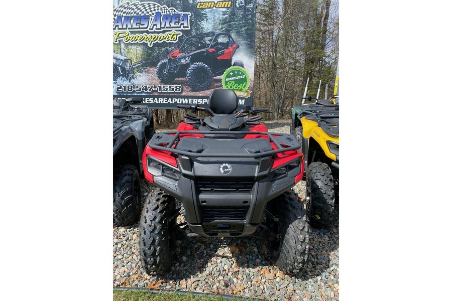 2024 Can-Am Outlander Max DPS 700 Gray/Red