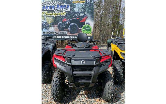 2024 Can-Am Outlander Max DPS 700 Gray/Red