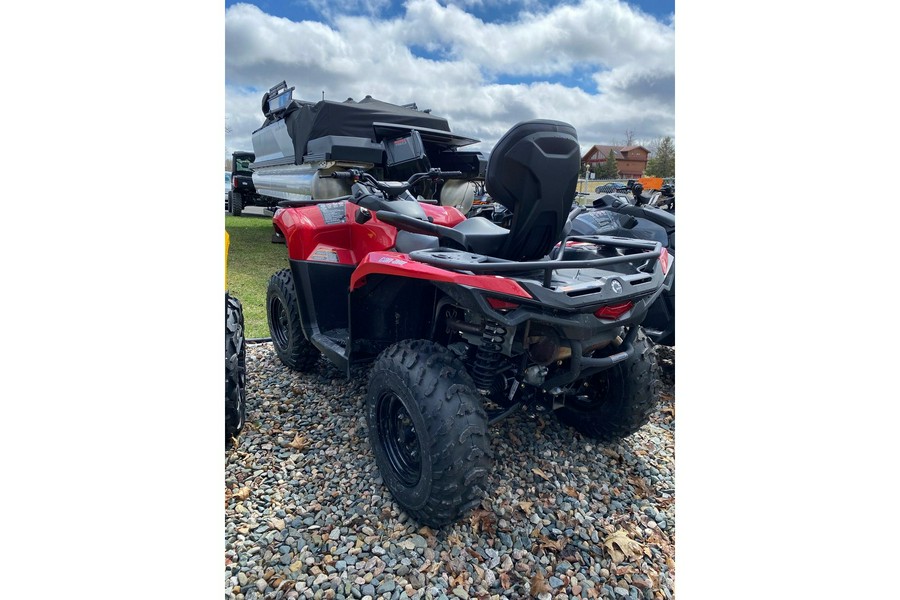 2024 Can-Am Outlander Max DPS 700 Gray/Red