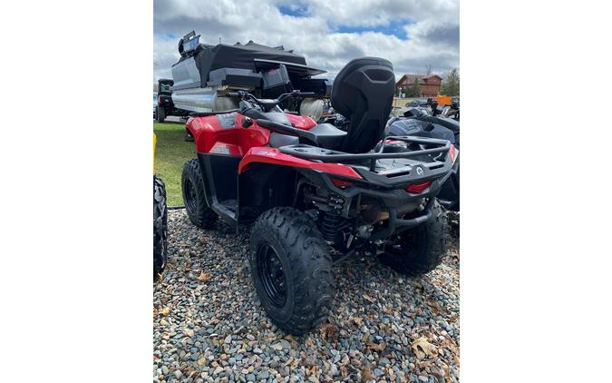 2024 Can-Am Outlander Max DPS 700 Gray/Red