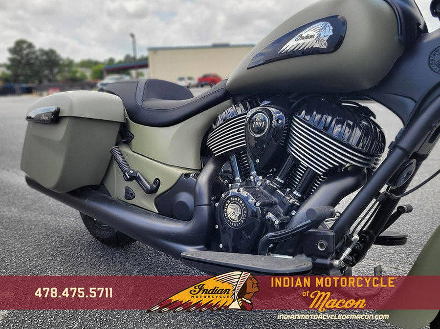 2025 Indian Motorcycle® Springfield ® Dark Horse® Moss Green Smoke