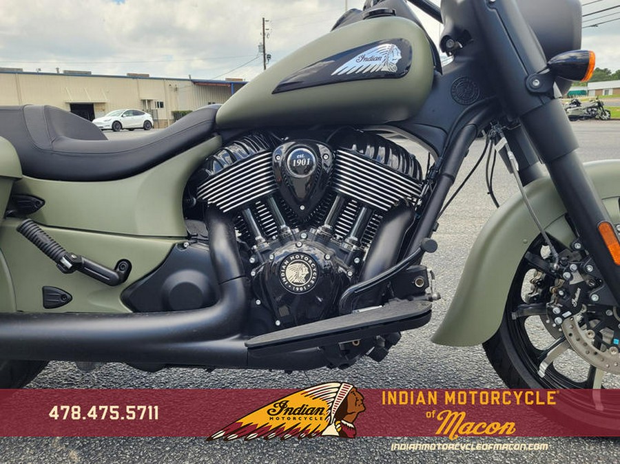 2025 Indian Motorcycle® Springfield ® Dark Horse® Moss Green Smoke