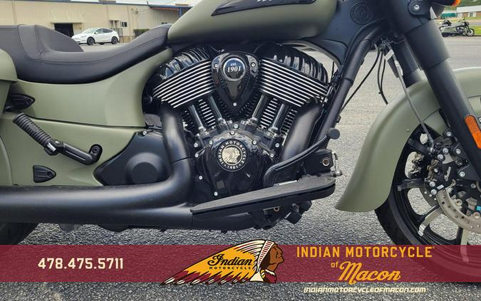 2025 Indian Motorcycle® Springfield ® Dark Horse® Moss Green Smoke