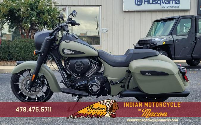 2025 Indian Motorcycle® Springfield ® Dark Horse® Moss Green Smoke