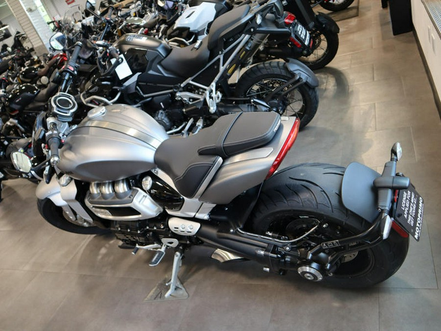 2023 Triumph Rocket 3 R Silver Ice Cranberry Red