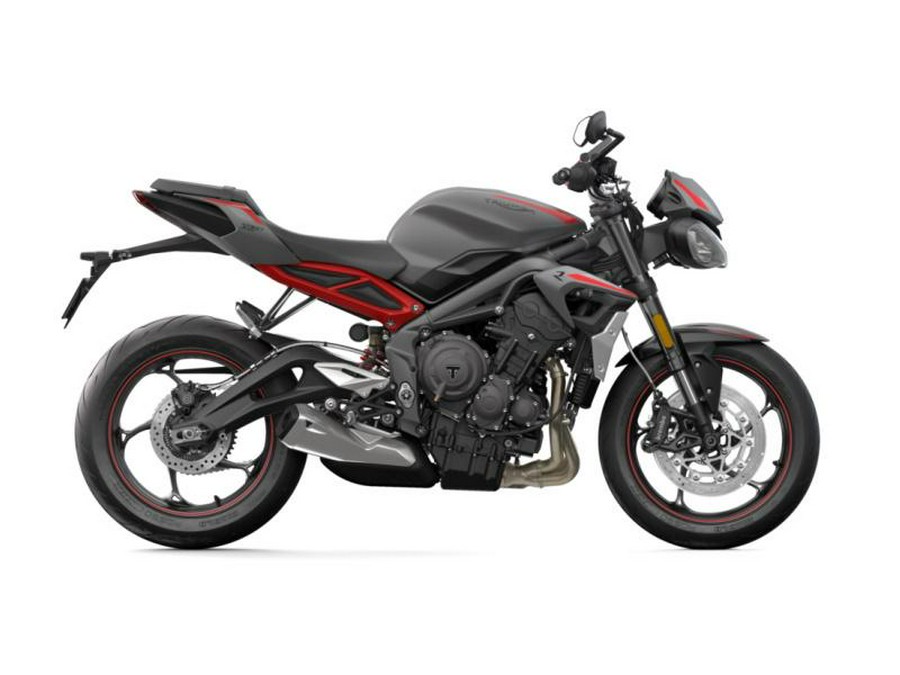 2020 Triumph Street Triple R Matte Silver Ice