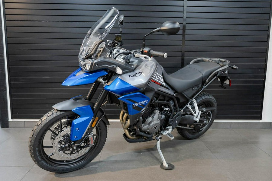 2023 Triumph Tiger 850 Sport Graphite Caspian Blue