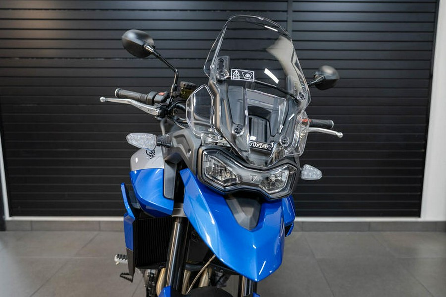 2023 Triumph Tiger 850 Sport Graphite Caspian Blue