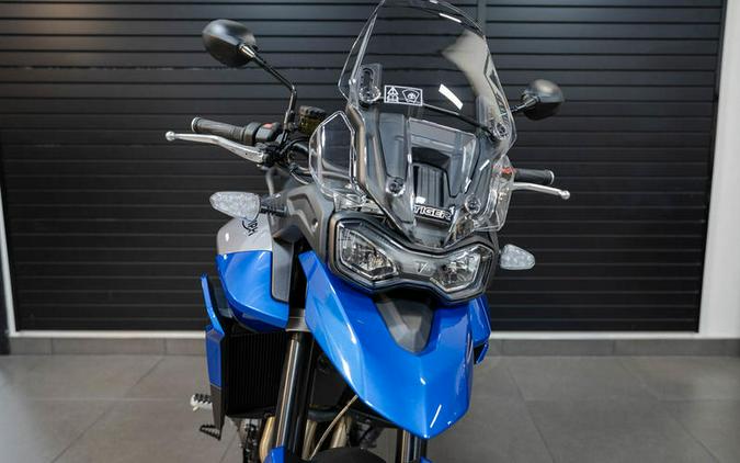 2023 Triumph Tiger 850 Sport Graphite Caspian Blue