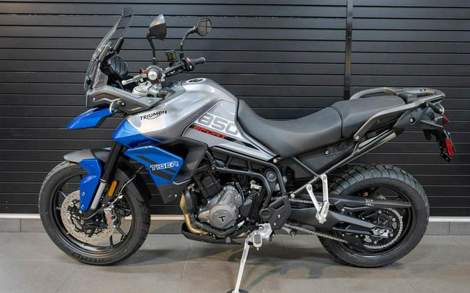 2023 Triumph Tiger 850 Sport Graphite Caspian Blue