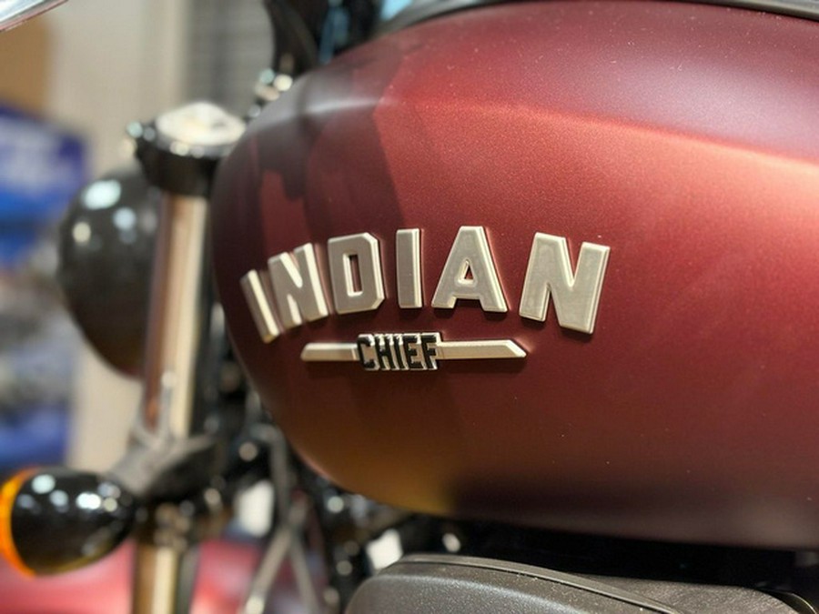 2024 Indian Chief ABS Maroon Metallic Smoke