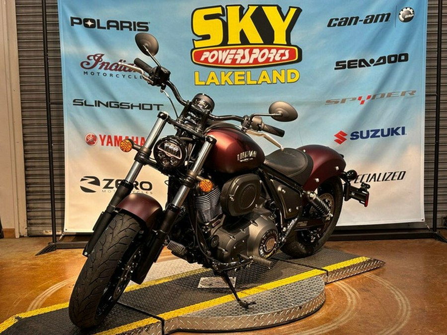 2024 Indian Chief ABS Maroon Metallic Smoke