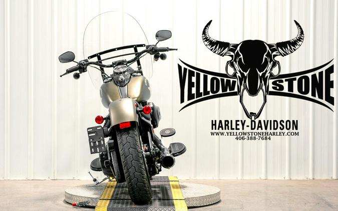 2016 Harley-Davidson Softail Slim S Olive Gold Denim