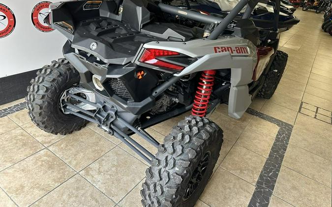 2024 Can-Am® Maverick X3 DS Turbo Fiery Red & Hyper Silver