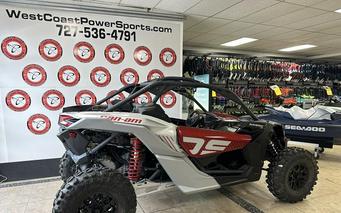 2024 Can-Am® Maverick X3 DS Turbo Fiery Red & Hyper Silver