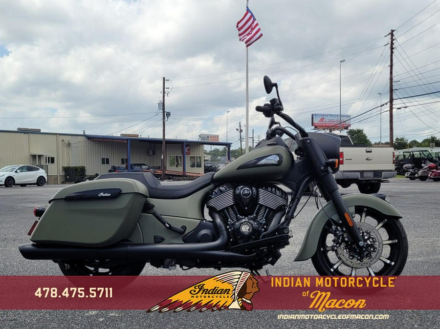 2025 Indian Motorcycle® Springfield ® Dark Horse® Moss Green Smoke