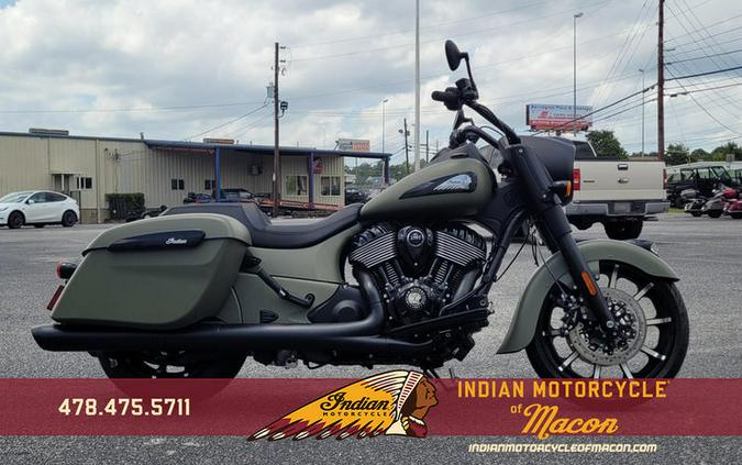 2025 Indian Motorcycle® Springfield ® Dark Horse® Moss Green Smoke
