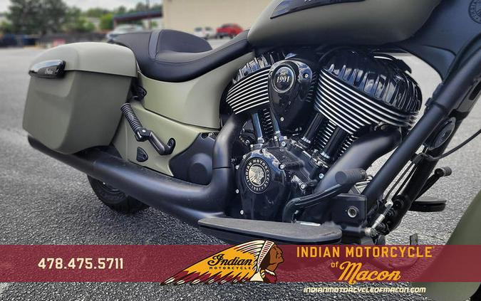 2025 Indian Motorcycle® Springfield ® Dark Horse® Moss Green Smoke