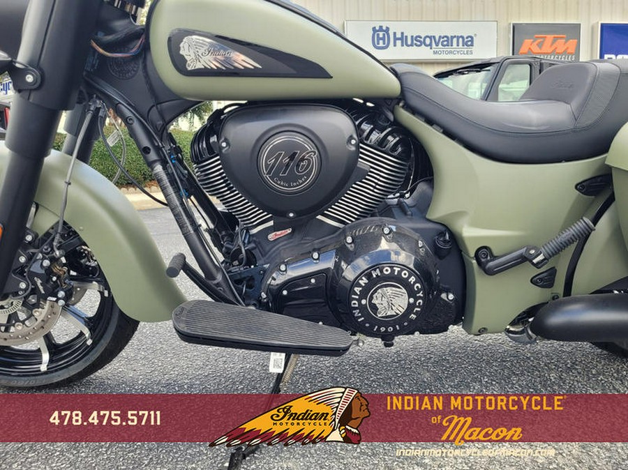 2025 Indian Motorcycle® Springfield ® Dark Horse® Moss Green Smoke