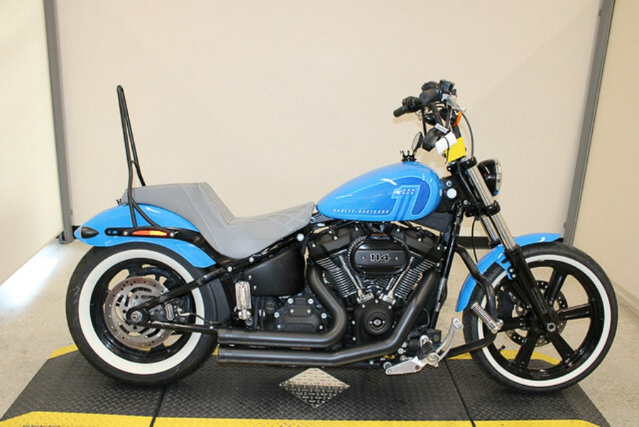 Used 2022 Harley-Davidson Street Bob 114 Cruiser FXBBS Motorcycle For Sale In Miami, Florida