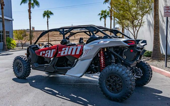 2025 Can-Am® Maverick X3 MAX DS Turbo Fiery Red & Hyper Silver