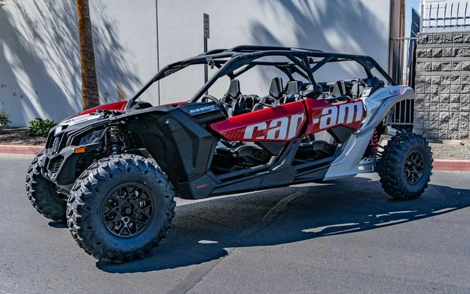 2025 Can-Am® Maverick X3 MAX DS Turbo Fiery Red & Hyper Silver