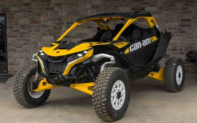 2024 Can-Am Maverick R X RS Carbon Black & Neo Yellow