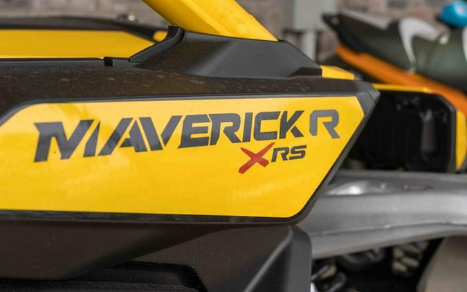 2024 Can-Am Maverick R X RS Carbon Black & Neo Yellow