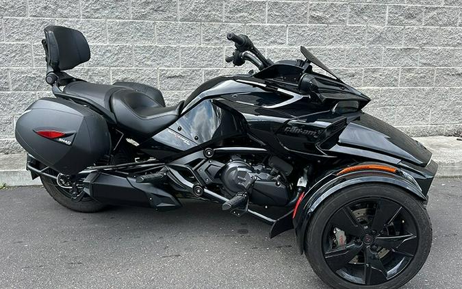 2022 Can-Am Spyder F3 Steel Black Metallic