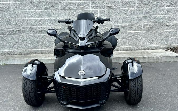 2022 Can-Am Spyder F3 Steel Black Metallic